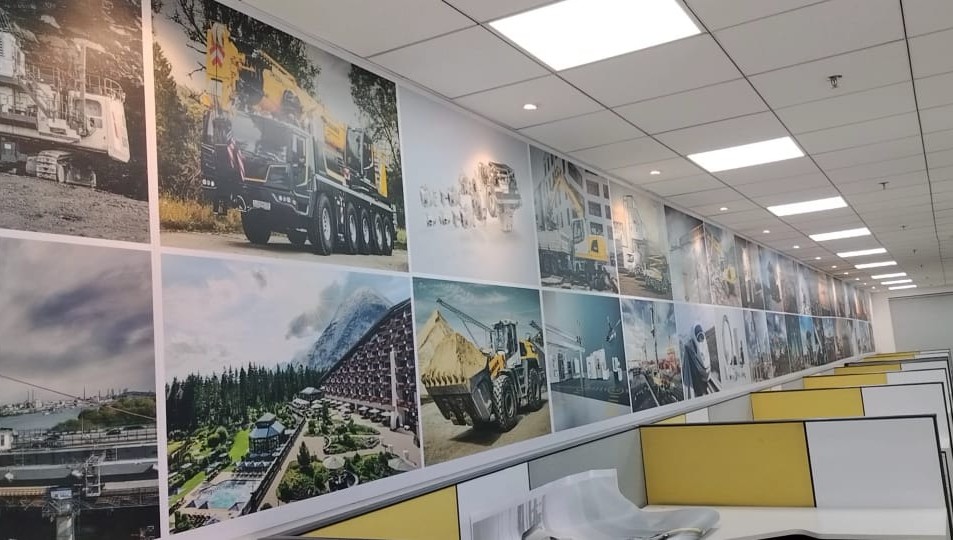 Office wall graphics